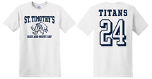 Load image into Gallery viewer, 2024 Blue and White Day T-Shirts