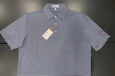 Golf Shirt - Peter Millar Stripe Stretch Jersey