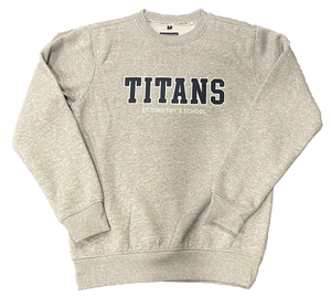 Applique TITANS Crew Sweatshirt