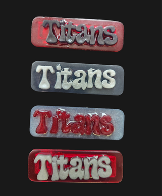 Titans hair clip