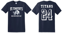 Load image into Gallery viewer, 2024 Blue and White Day T-Shirts