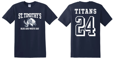 2024 Blue and White Day T-Shirts