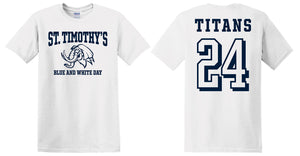 2024 Blue and White Day T-Shirts